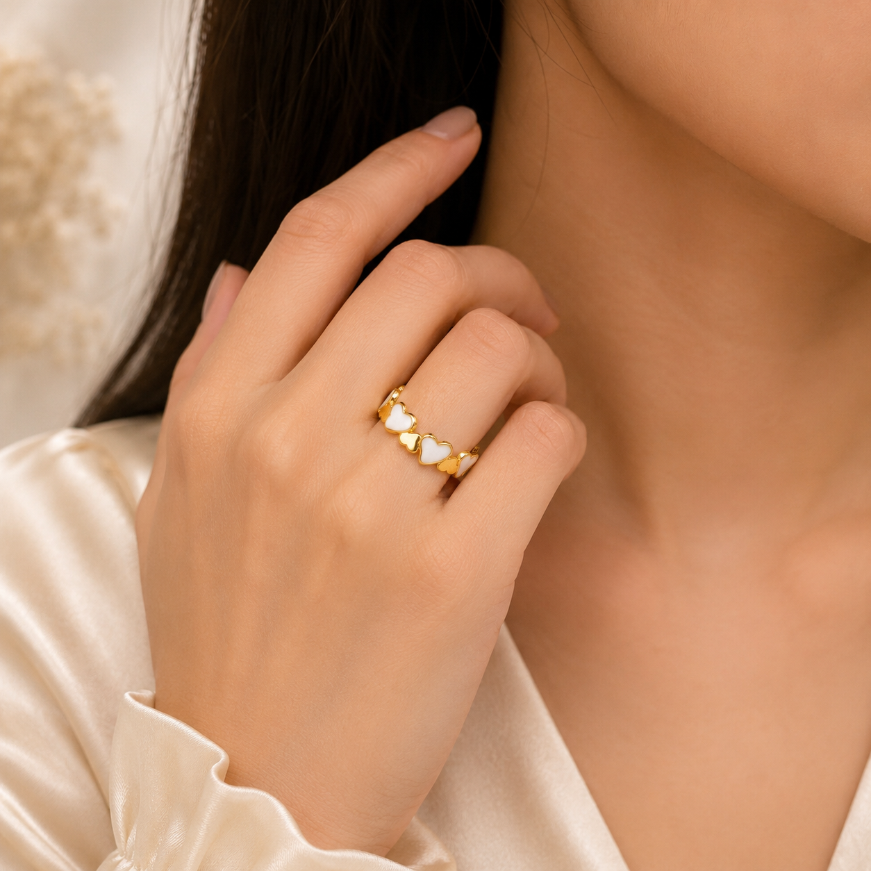 Fancy Adjustable Mina Ring (9104)