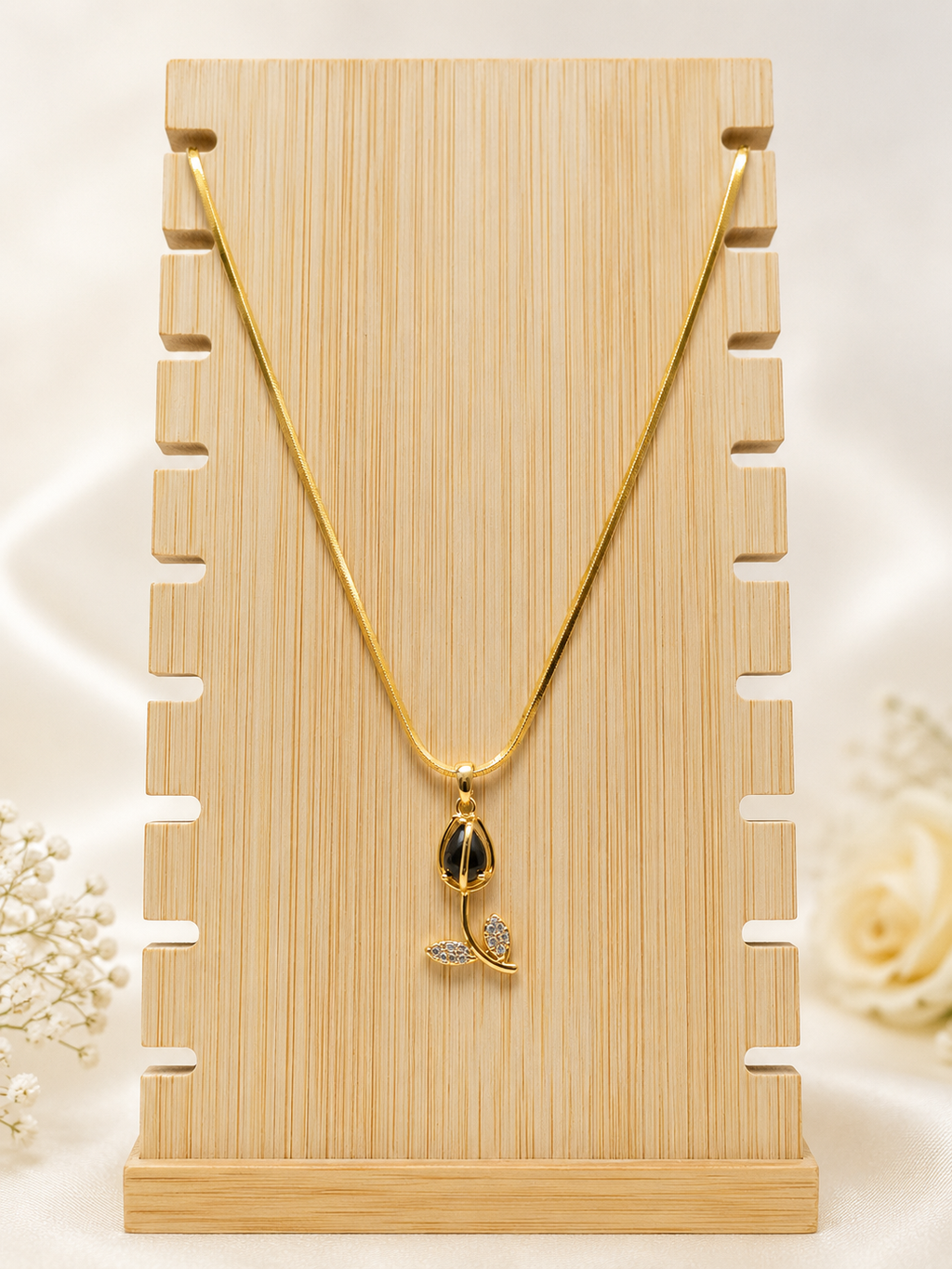 Anti Tarnish Chain Pendant for (9542)