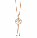 Anti Tarnish CZ Necklace(with box) 23