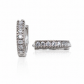Small size CZ Bali (silver) 3           (9503)
