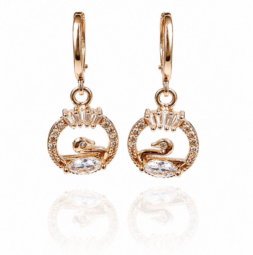 Anti Tarnish CZ Earring 47