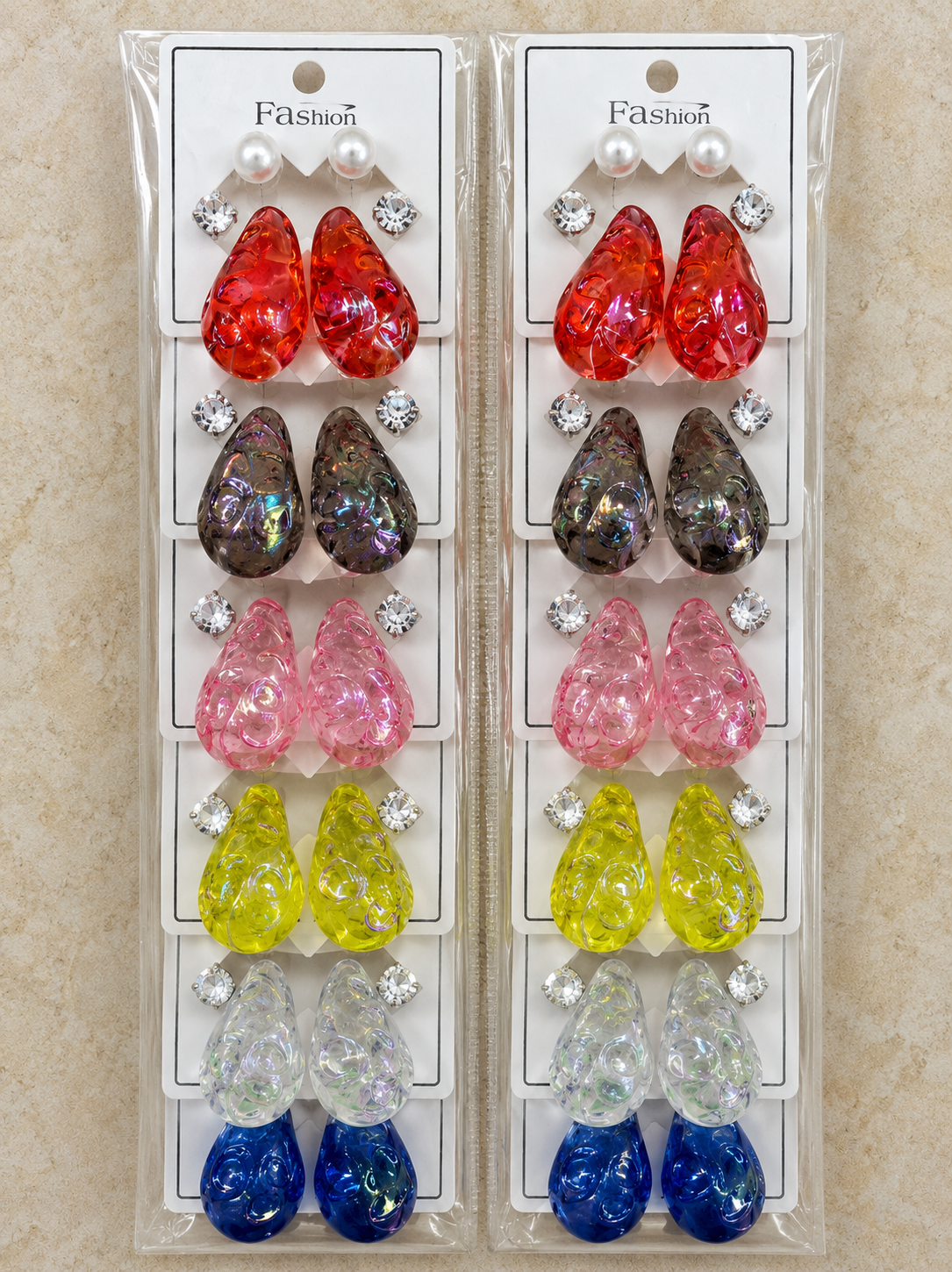 16rs each 12-pair of imported earrings combo