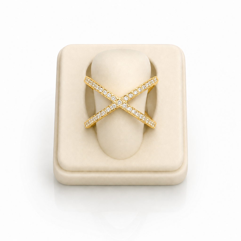 Fancy AD cz Ring (9560)
