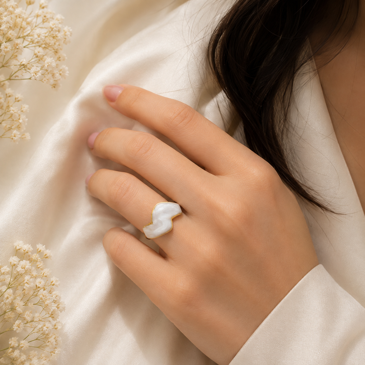 Fancy Adjustable Mina Ring (9372)