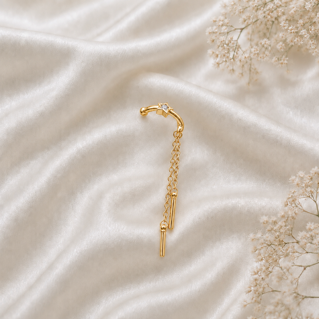 Anti Tarnish Earcuff (4028)