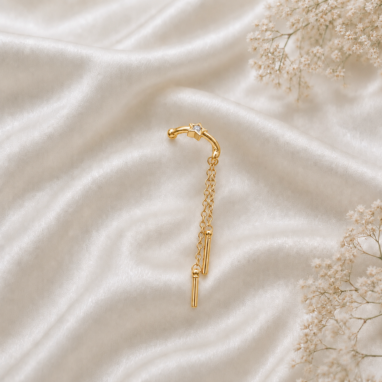 Anti Tarnish Earcuff (4028)