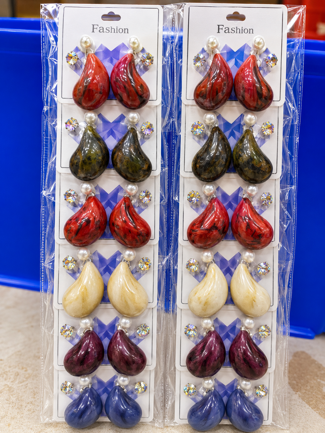 16rs each 12-pair of imported earrings combo