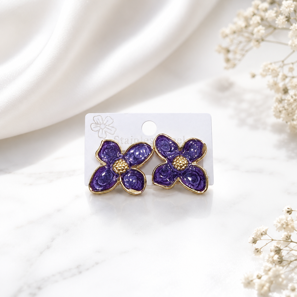 Anti Tarnish Earring 13 (9485)