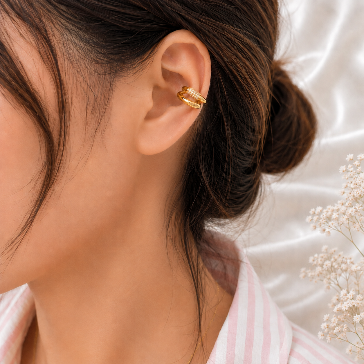Anti Tarnish Earcuff (4043)