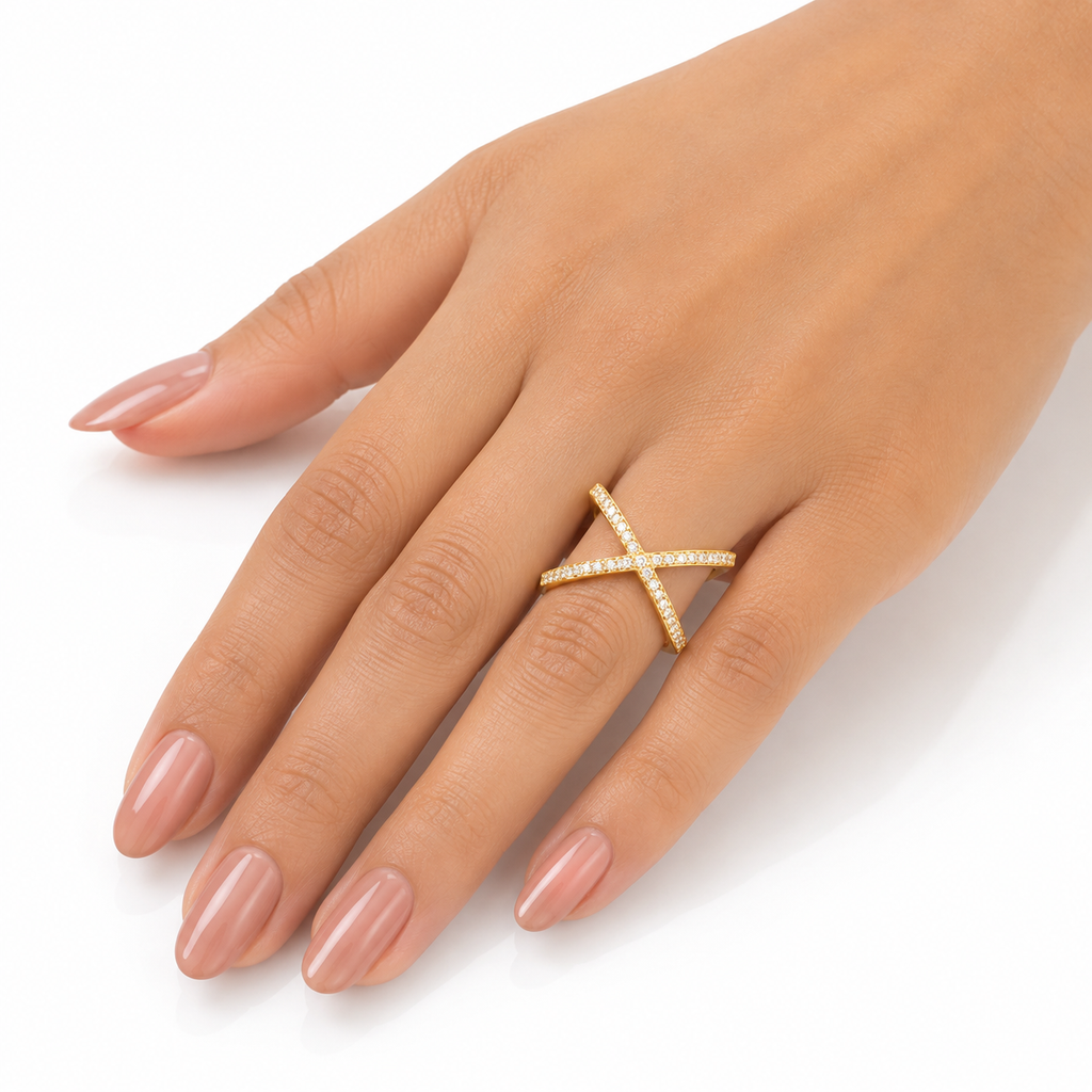 Fancy AD cz Ring (9560)