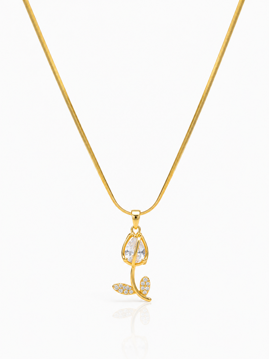 Anti Tarnish Chain Pendant (9546)