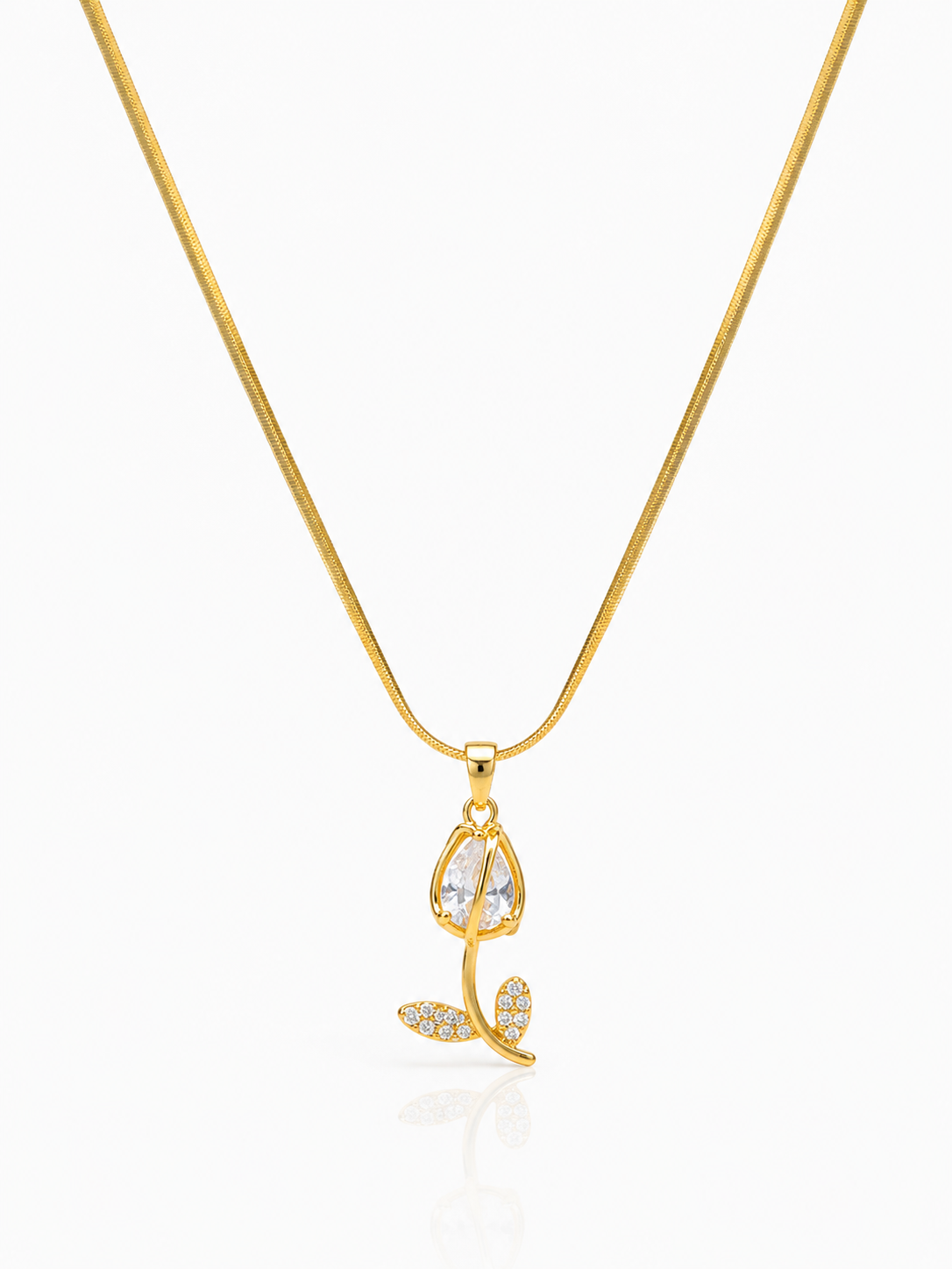 Anti Tarnish Chain Pendant (9546)