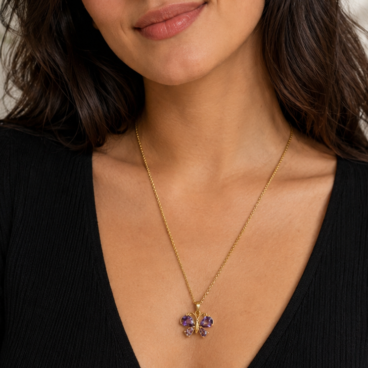 Anti Tarnish Chain Pendant (4155)