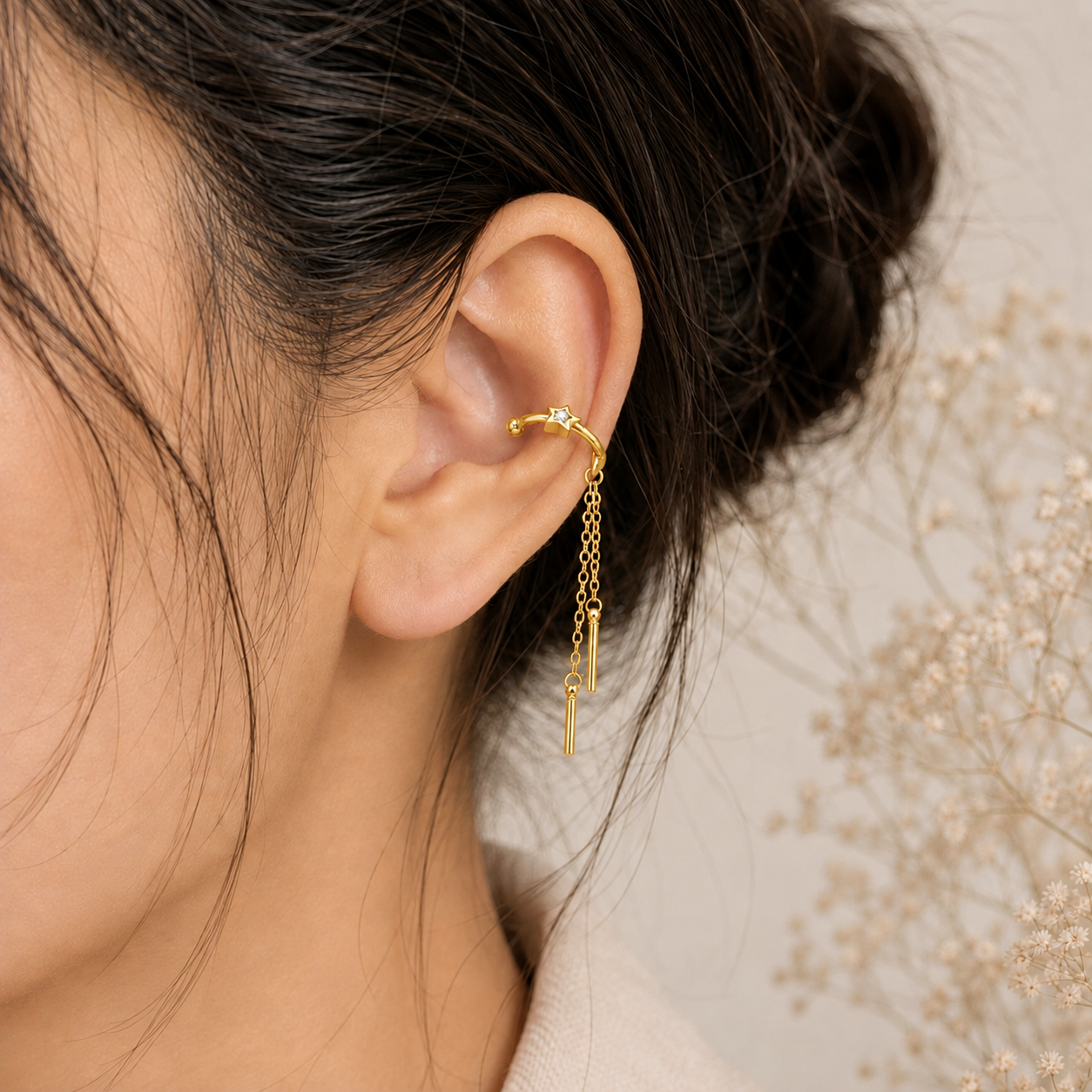 Anti Tarnish Earcuff (4028)