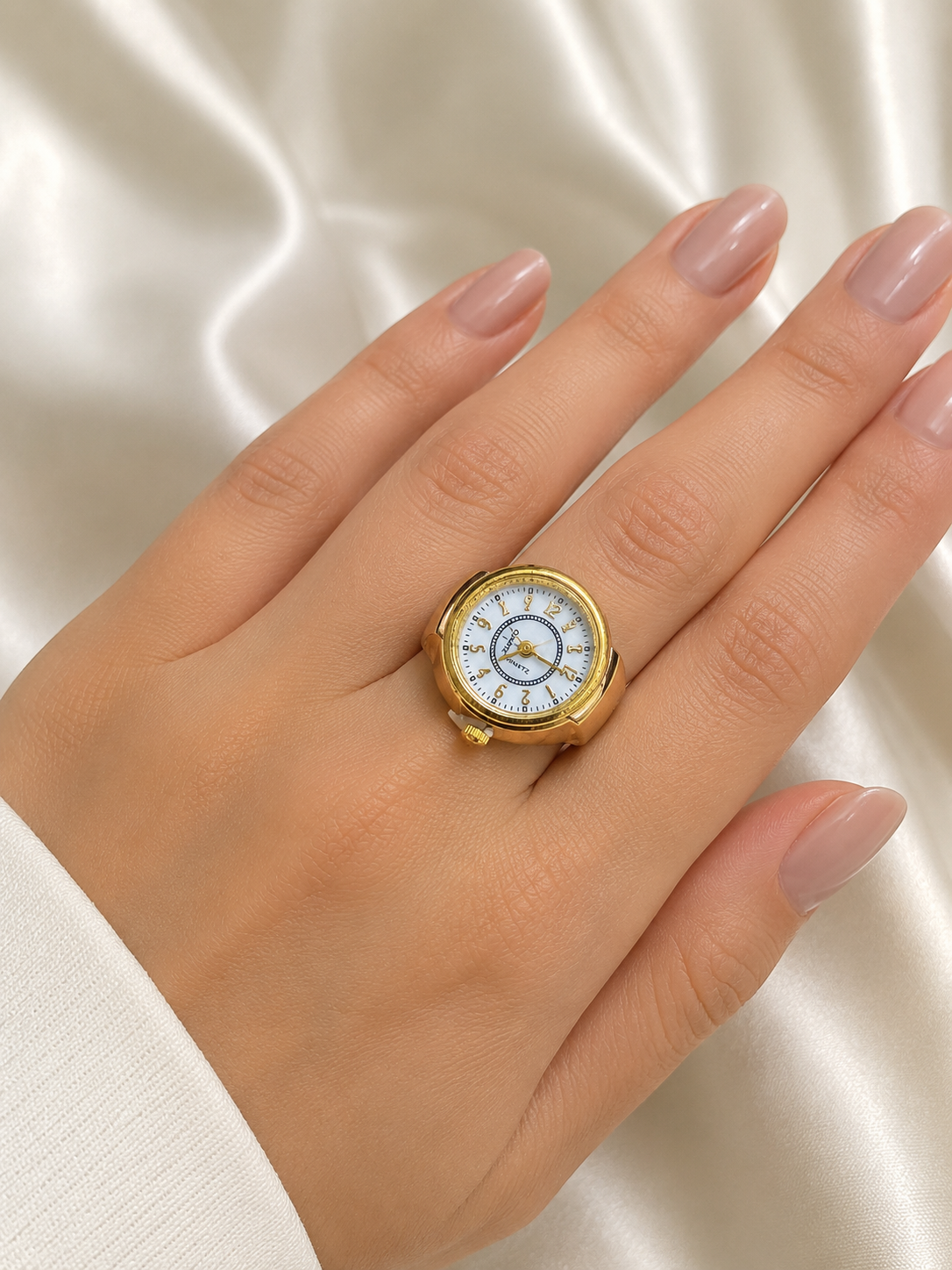 Adjustable Ring Watch (9009)