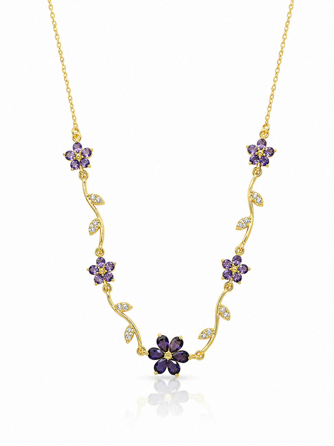 Anti Tarnish necklace (9550)