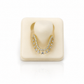AD cz V Ring (9629)