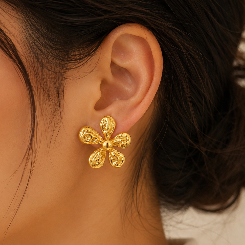 Anti Tarnish Earring 18 (4077)