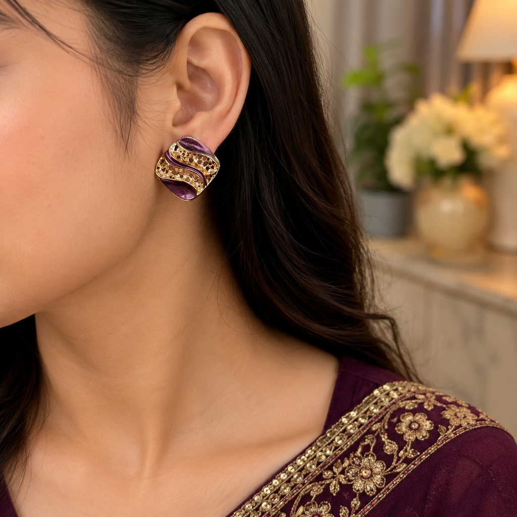 Premium fancy Earring (4042)