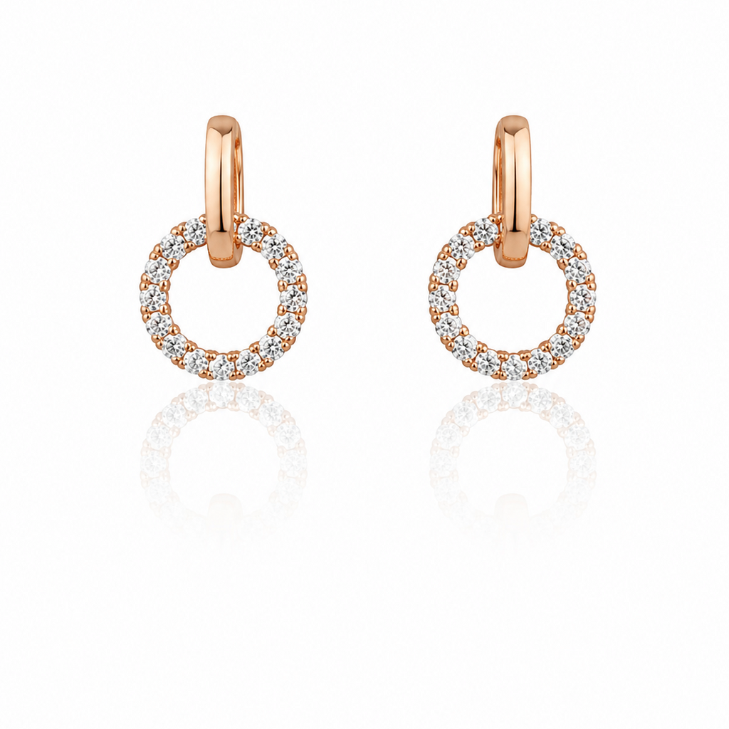 Anti Tarnish CZ Earring 48