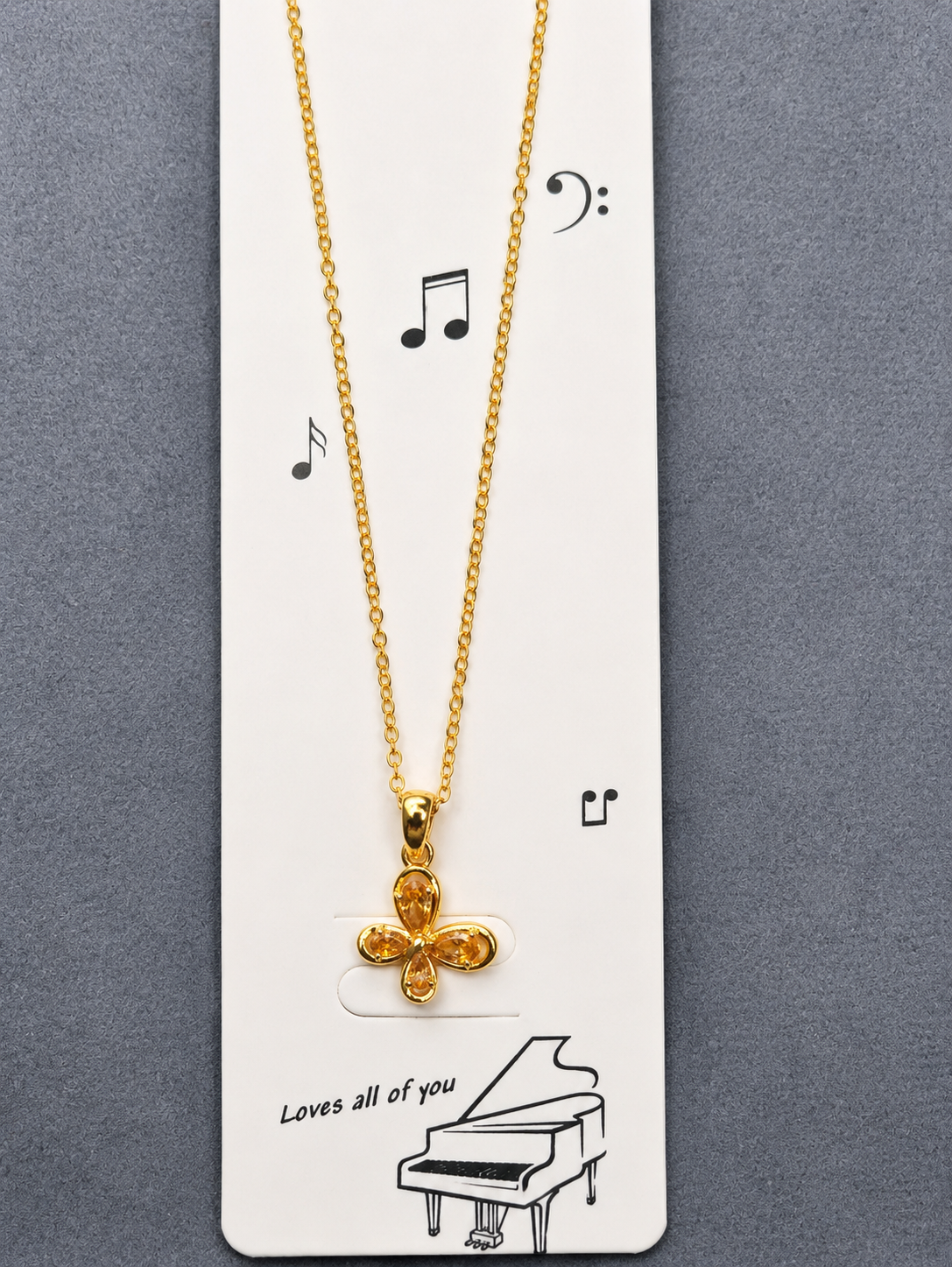 Anti Tarnish Chain Pendant (6001)