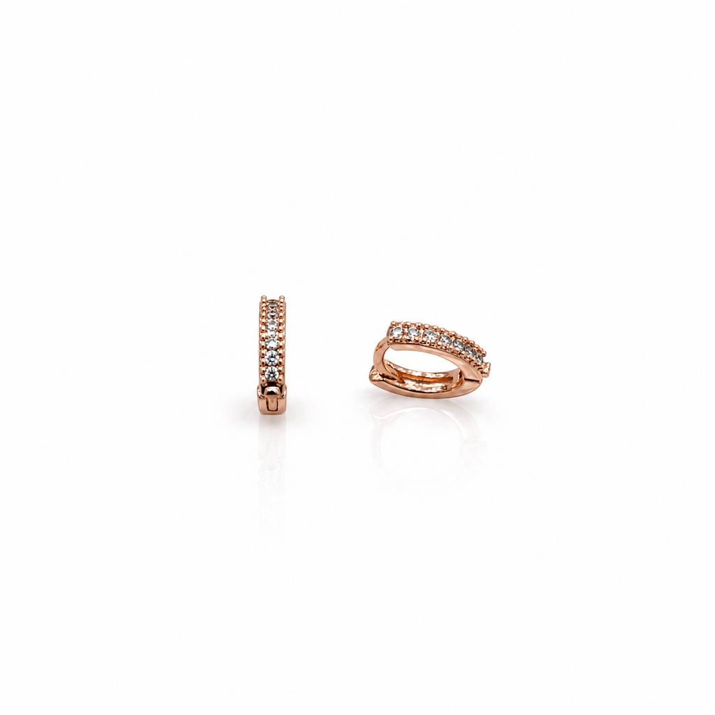Small size CZ Bali (rose gold) 1 (4022)