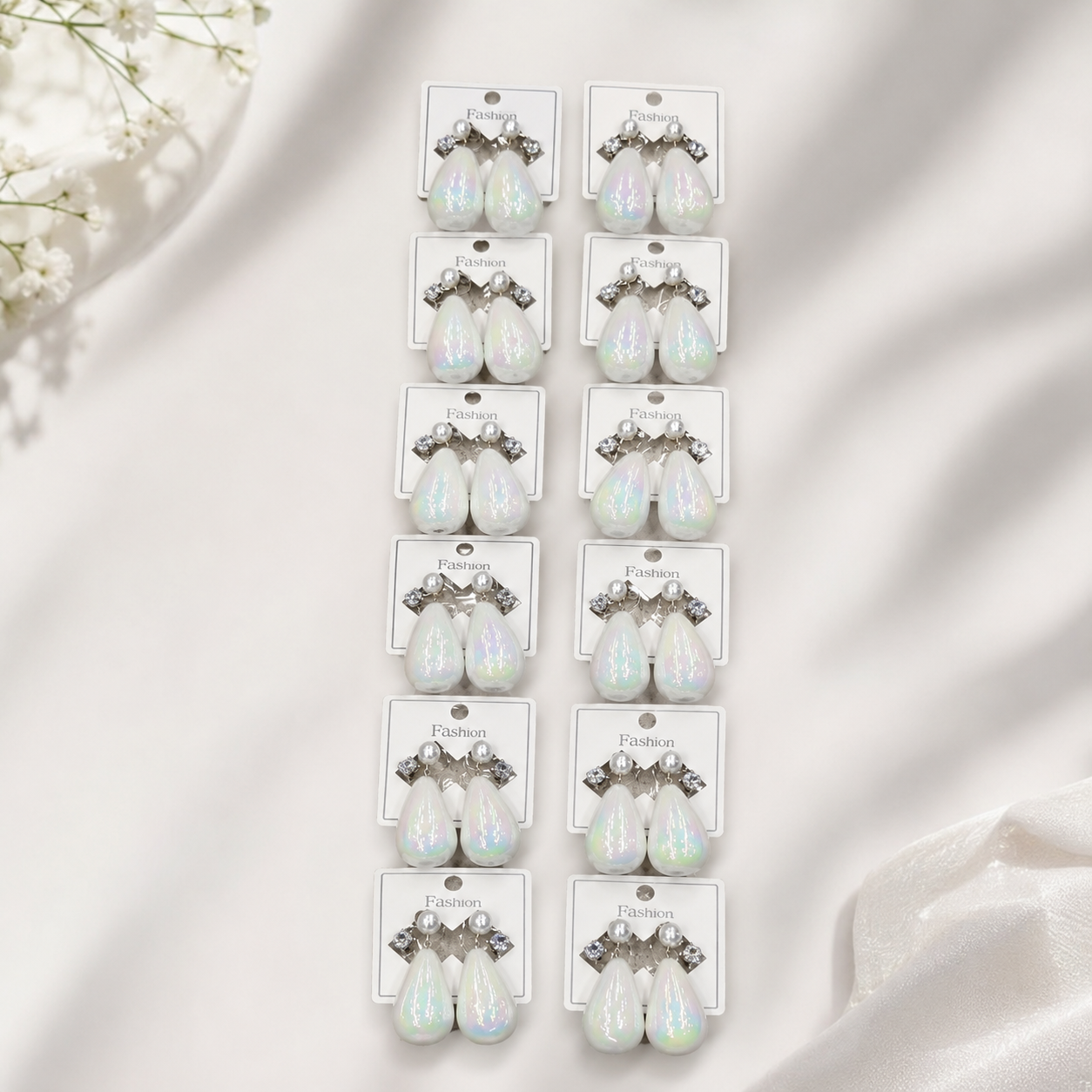 18rs each 12-pair of imported earrings combo (4005 )