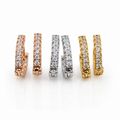 Small size CZ Bali Combo set (gold, silver, rose gold ) 2 (9164)