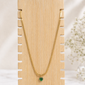 Anti Tarnish Chain Pendant (9533)