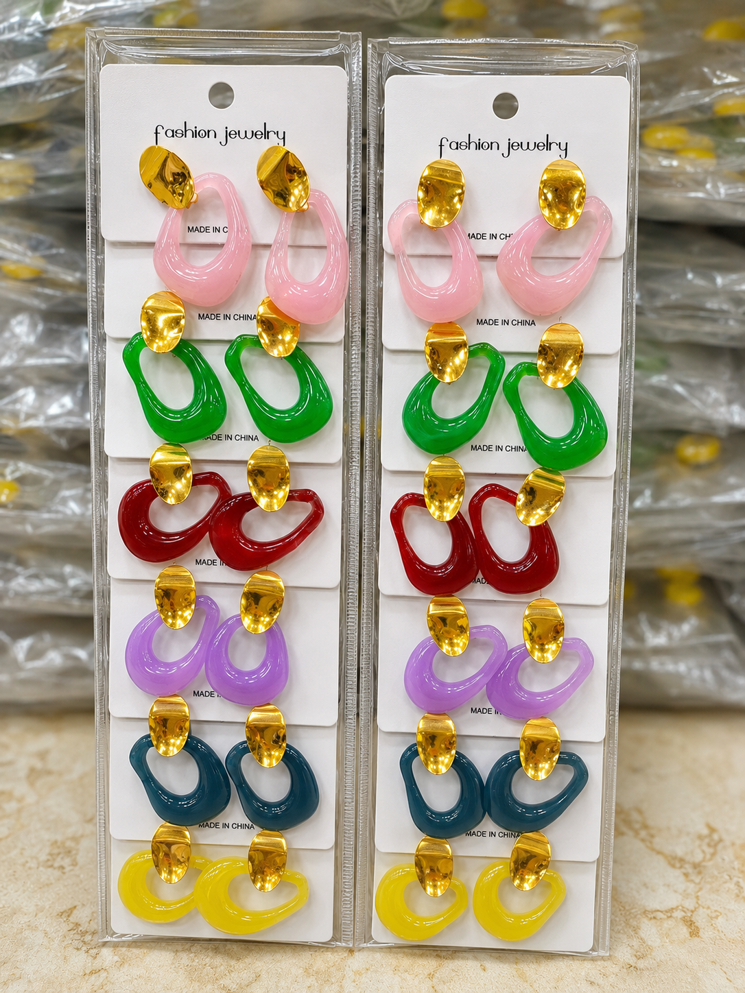 12rs each 12-pair of imported earrings combo