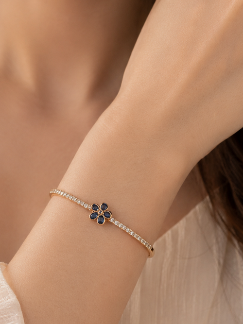 AD bracelet gold (9397)