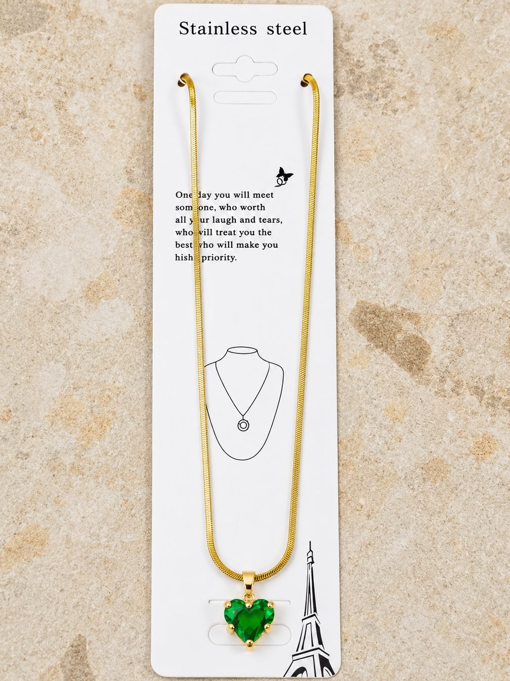 Anti Tarnish Chain Pendant (6005)