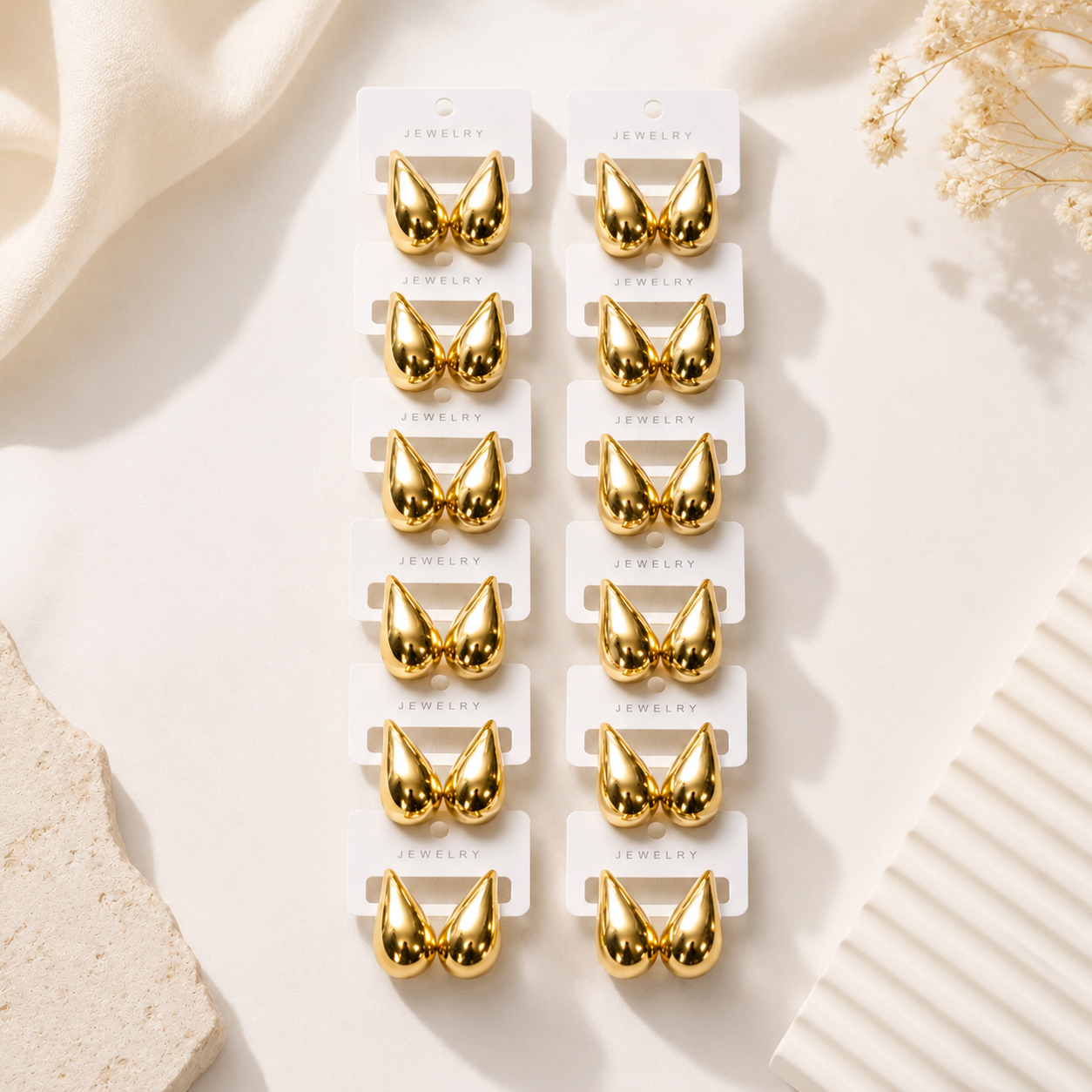 18rs each 12-pair of imported earrings combo(9640)47