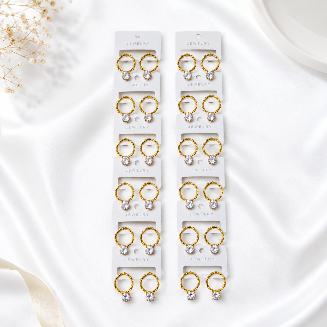 18rs each 12-pair of imported earrings combo(9535) 38