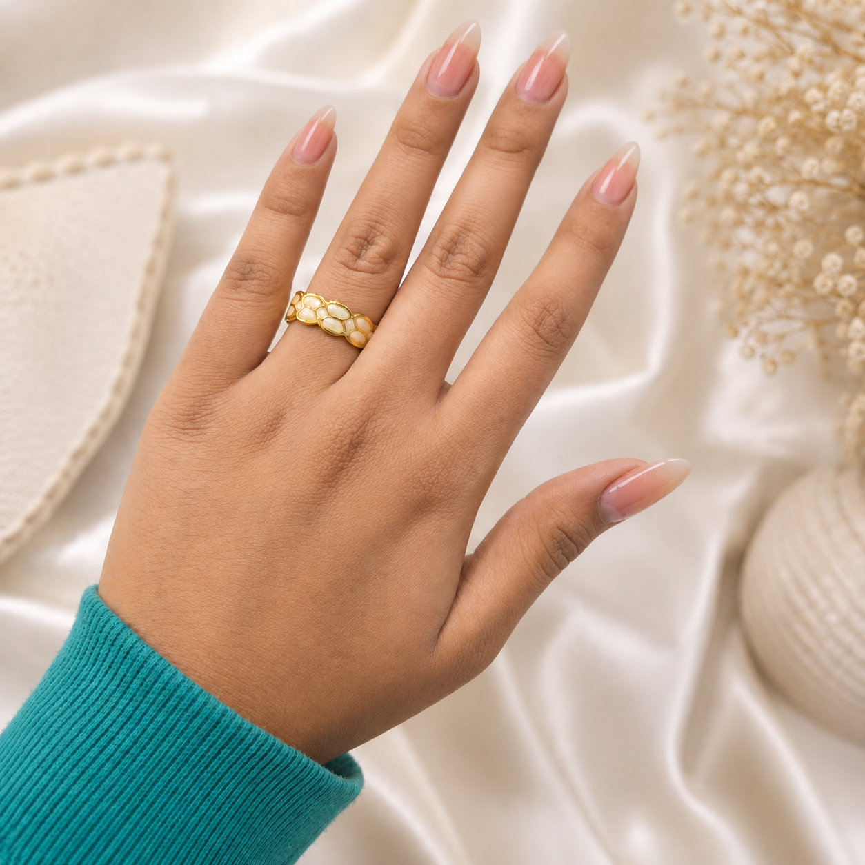 Fancy Adjustable Mina Ring (9218)
