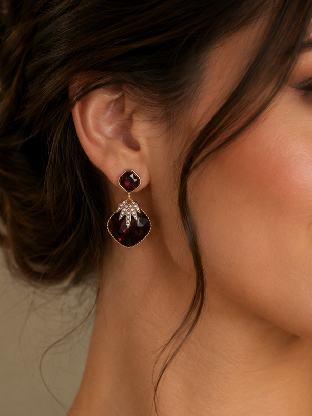 Premium fancy Earring (9215)