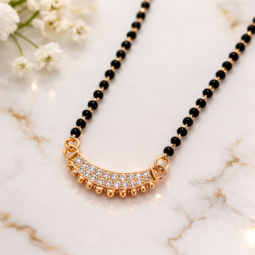 CZ mangalsutra -14