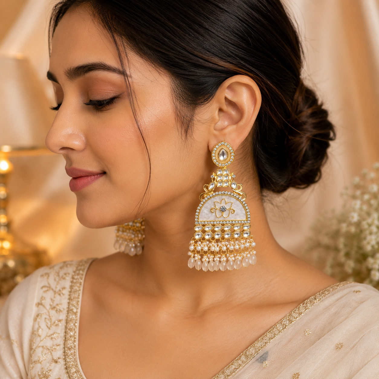 Premium fancy Earring (9666) 103