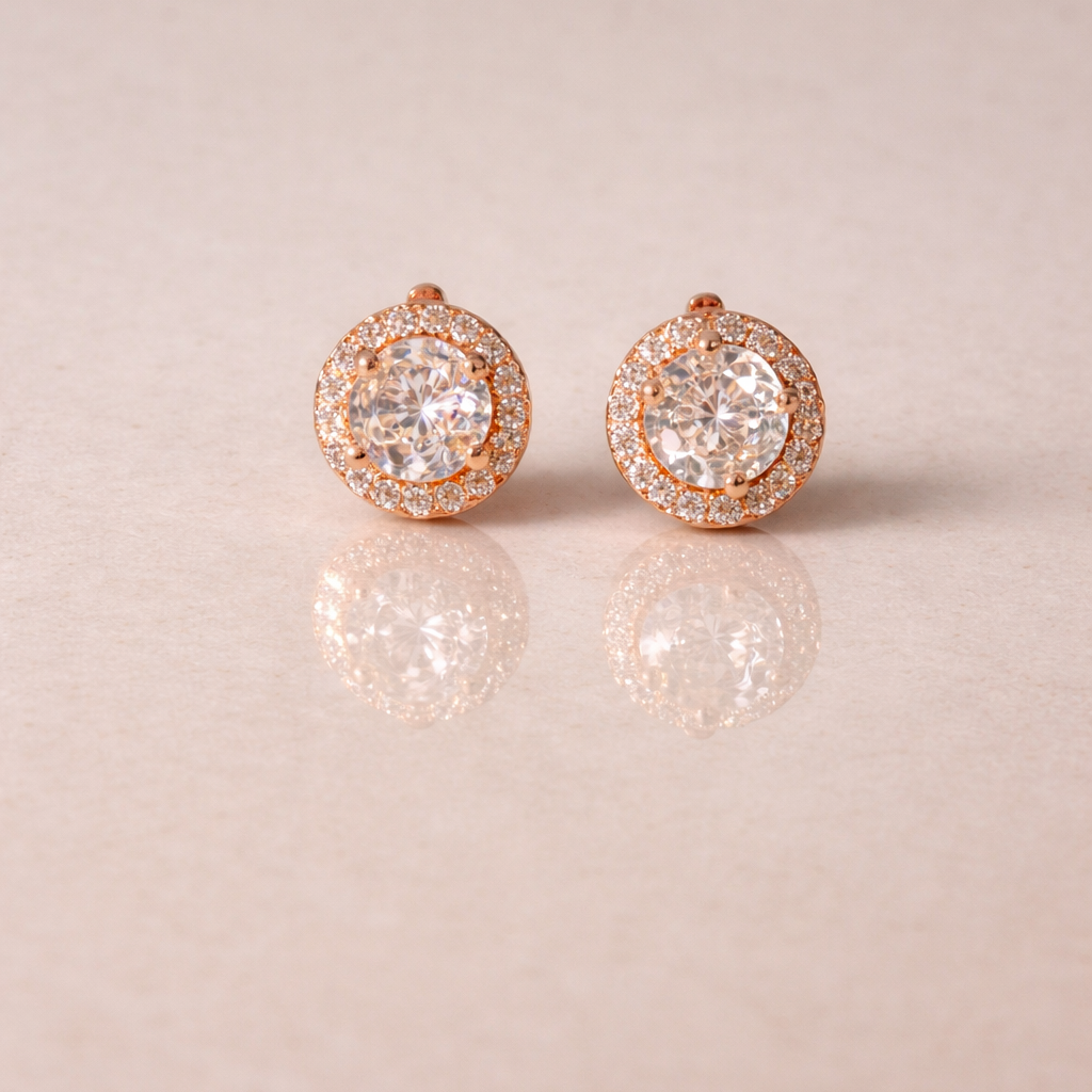 Anti Tarnish CZ Earring 132