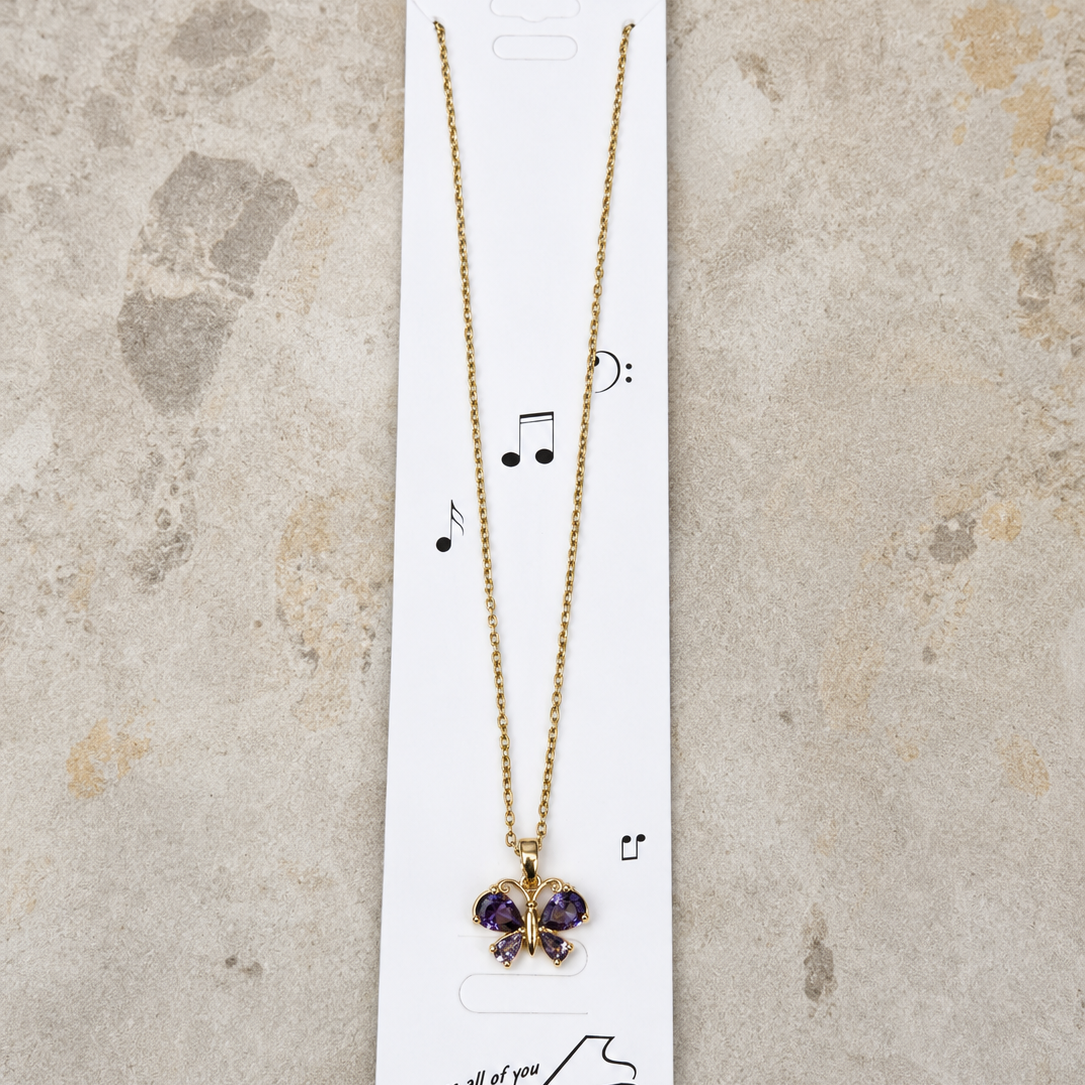 Anti Tarnish Chain Pendant (4155)