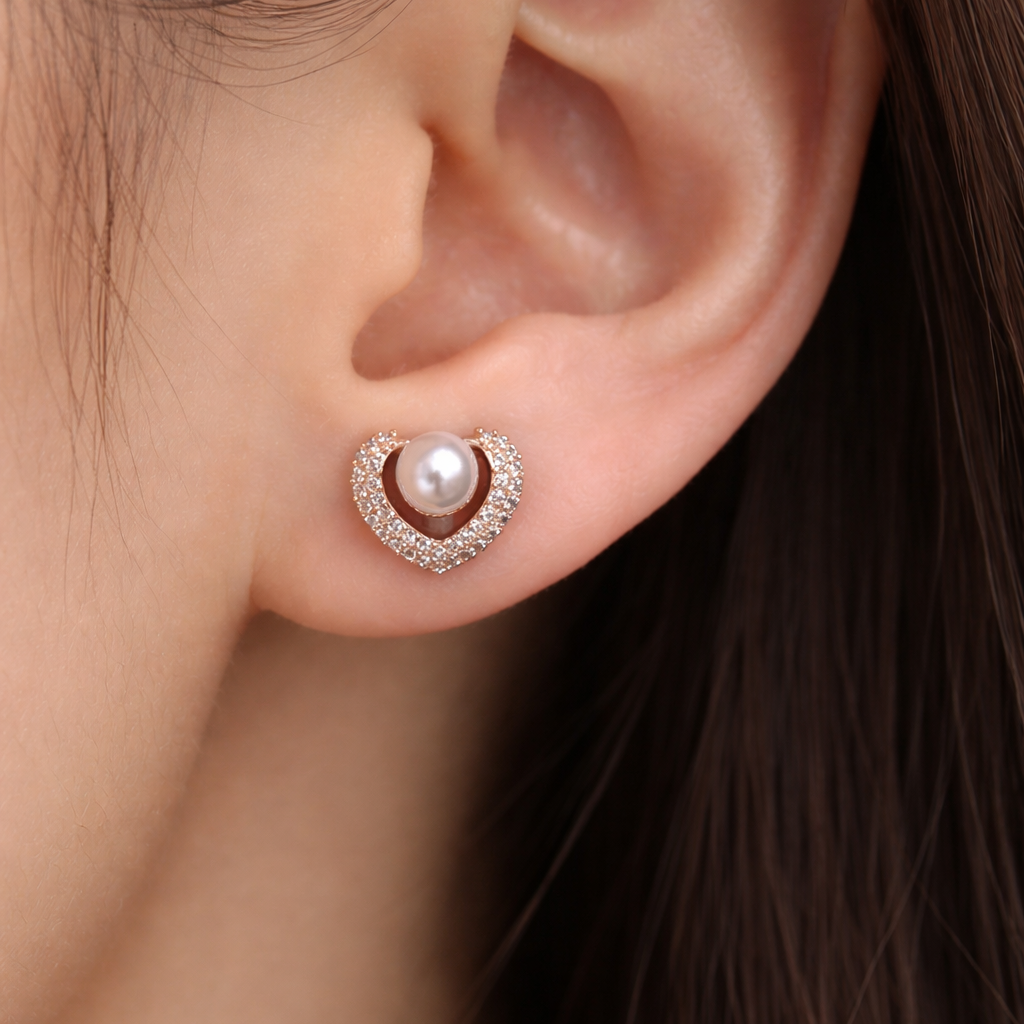 Anti Tarnish CZ Earring 17