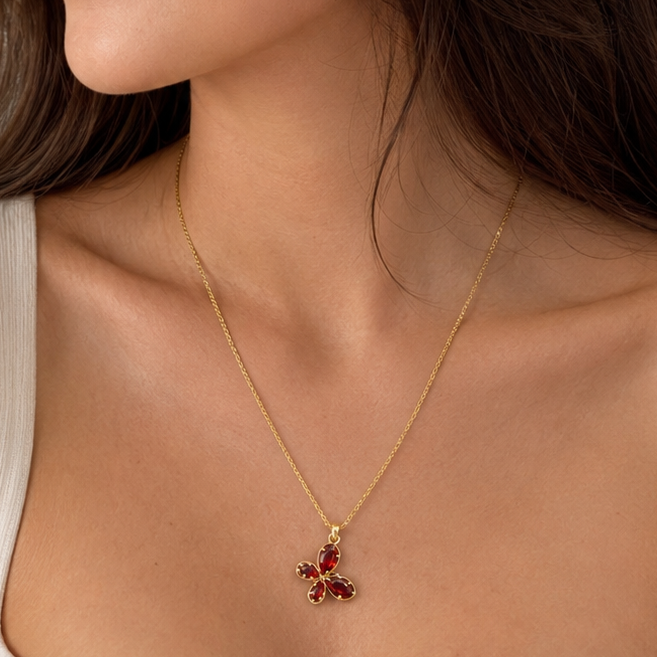 Anti Tarnish Chain Pendant (4131)