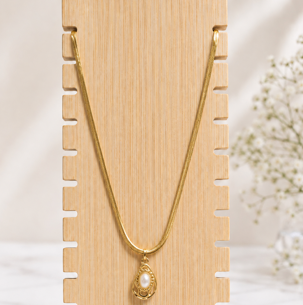 Anti Tarnish Chain Pendant (9537)
