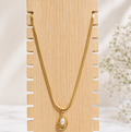 Anti Tarnish Chain Pendant (9537)