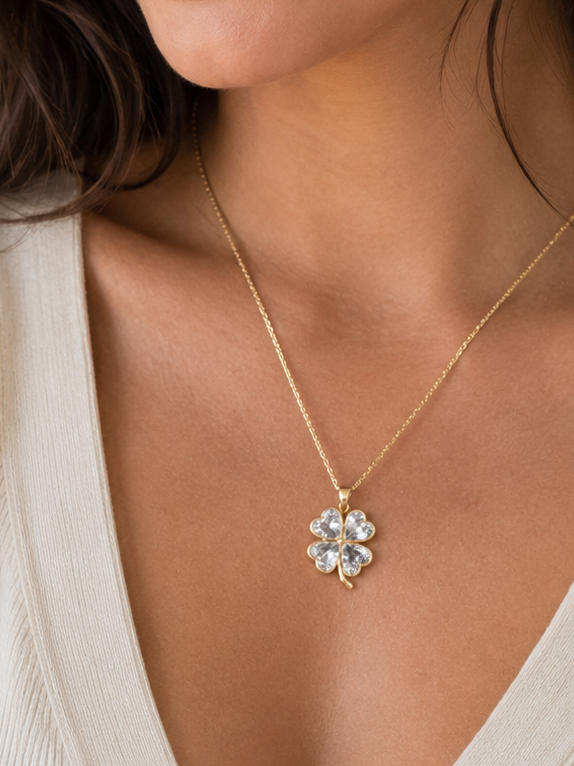 Anti Tarnish Chain Pendant (6012)