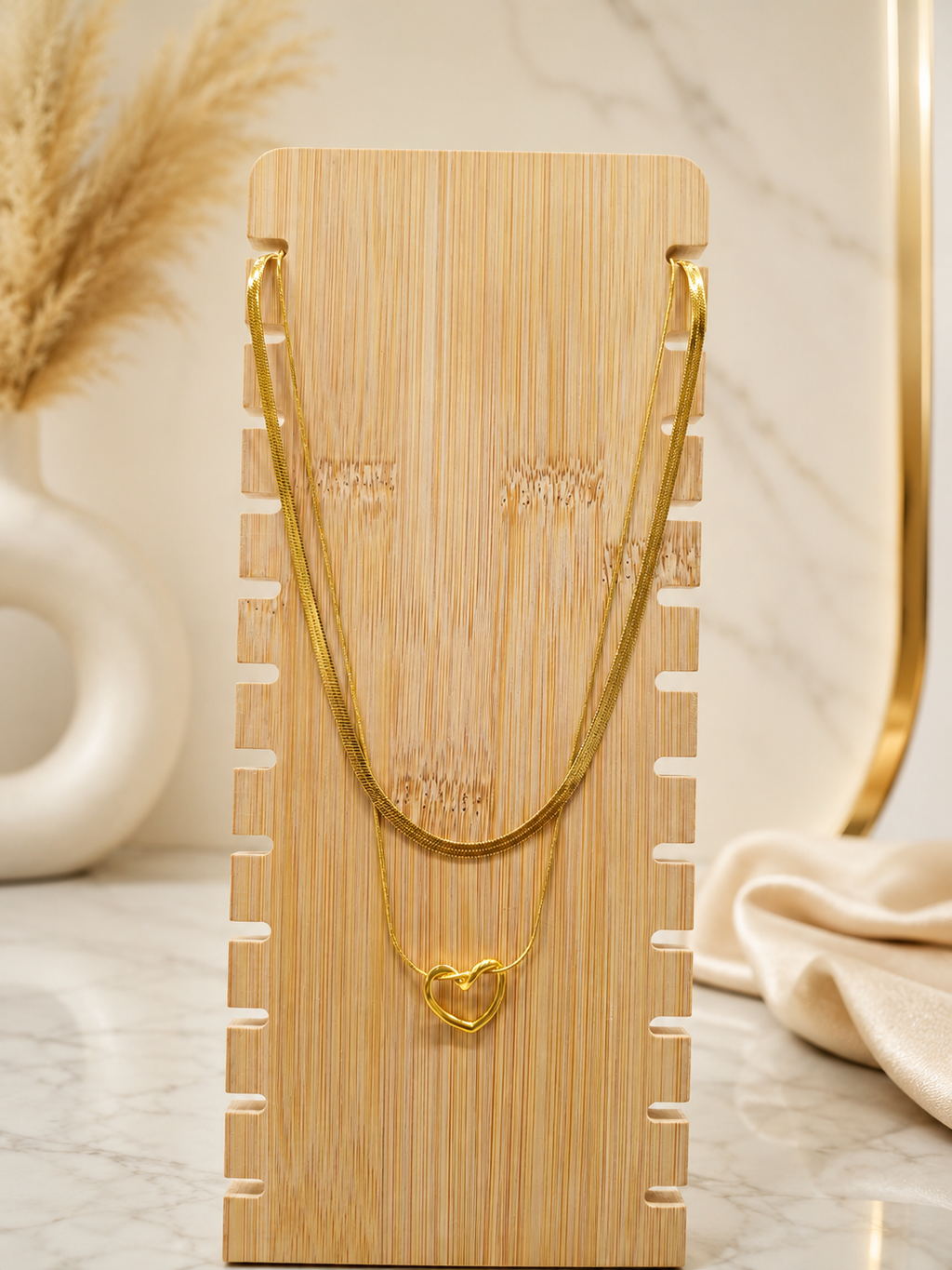 Anti Tarnish Chain Pendant (9577)