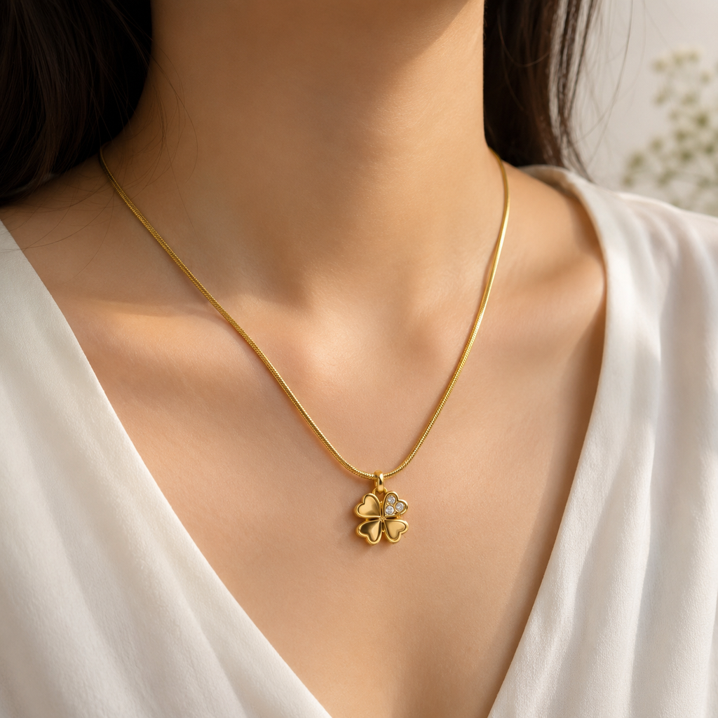 Anti Tarnish Chain Pendant (9534)