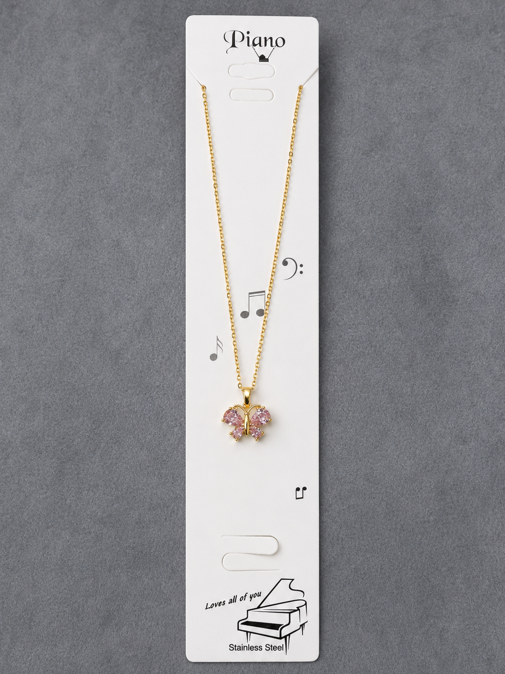 Anti Tarnish Chain Pendant (6004)