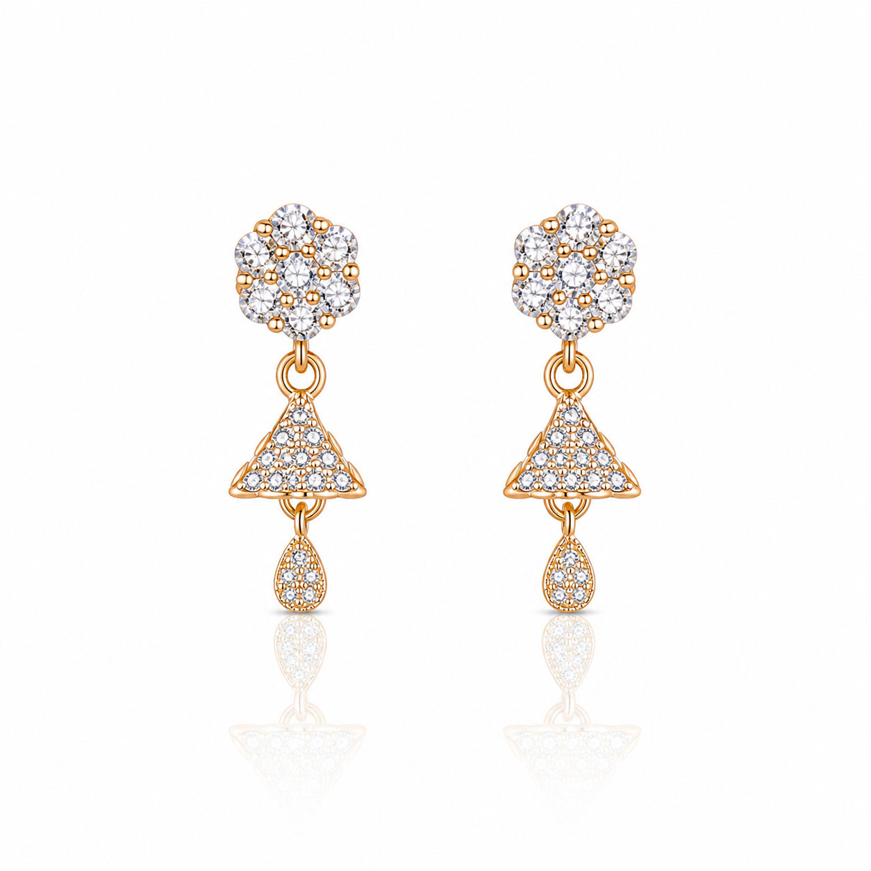 Anti Tarnish CZ Earring