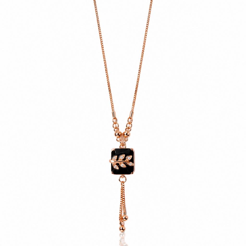 Anti Tarnish CZ Chain Pendant 01